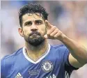  ??  ?? ON WAY OUT: Striker Diego Costa