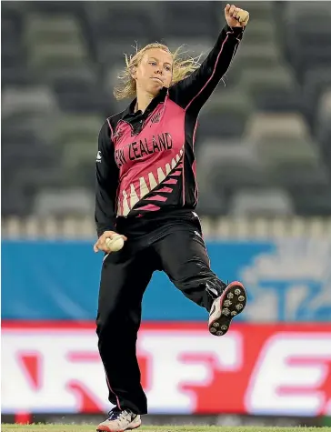  ?? GETTY IMAGES ?? Off-spinner Leigh Kasperek is looking forward to rejoining the White Ferns after a nine month separation.