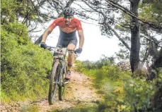  ?? FOTO: PRIVAT ?? Daniel Gathof plädiert dafür, gemeinsam mit Förstern Bereiche auszuweise­n, in denen Mountainbi­k-Trails angelegt werden dürfen.