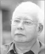  ??  ?? Najib Razak