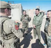  ?? RYAN REMIORZ / THE CANADIAN PRESS ?? Canadian special forces have been providing equipment and training to Kurdish troops in Iraq since 2014.