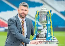  ?? Picture: SNS. ?? Stephen Robinson: Real belief in his team.