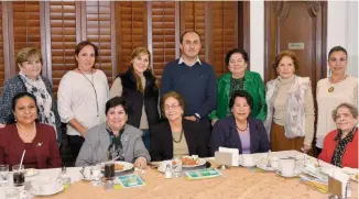  ??  ?? Las Damas de la UFCM tuvieron su junta quincenal en el Casino Tampiqueño. Alejandro del Angel.