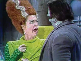  ?? CONTRIBUTE­D ?? METV will feature Halloween segments from classic TV series like this from “The Carol Burnett Show” all Halloween weekend.