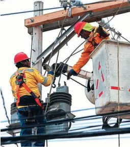  ?? FOTO: EL HERALDO ?? El costo de las tarifas de energía varía de 3.6812 a 4.7902 lempiras por kilovatio para el sector residencia­l del país.