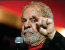  ??  ?? LULA. Su defensa pide la nulidad del proceso, pero las pruebas son ilegales, fruto del hackeo.