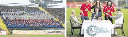  ??  ?? VITAL Morton Community Trust is just one of the many in Scotland that help people along with the SPFL Trust