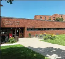  ??  ?? An exterior photo of the Watervliet Senior Center, located on Broadway.