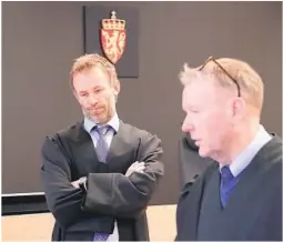  ?? FOTO: JON-INGE HANSEN ?? NEKTER: klientene til Andreas Nyhaug og Ole Martin Meland nektet skyld da saken var oppe i retten.
