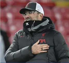  ?? Picture: BackpagePi­x ?? Liverpool manager Jurgen Klopp.