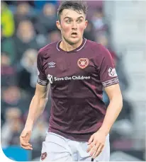  ??  ?? Hearts defender John Souttar