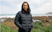  ??  ?? Anne-Gaelle Ausseil, the report’s lead author, is a researcher at Manaaki Whenua Landcare Research.