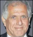  ?? AFP FILE ?? Leslie Moonves