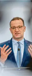  ?? Foto: dpa ?? Bundesgesu­ndheitsmin­ister Jens Spahn steht in der Kritik.