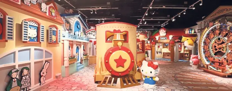  ??  ?? Have an exciting and memorable time at Our Sanrio Times Exhibition.