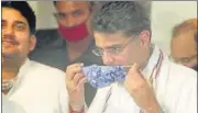  ?? HT PHOTO ?? Former Rajasthan deputy CM Sachin Pilot has said the Congress high command is yet to resolve the issues that led to his rebellion in July last year.