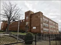  ?? VANESSA MCCRAY / AJC ?? The David T. Howard School building, named after the former slave and businessma­n who donated the land, is shown in this photograph taken on Jan. 10.