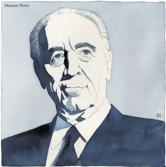  ??  ?? Shimon Peres