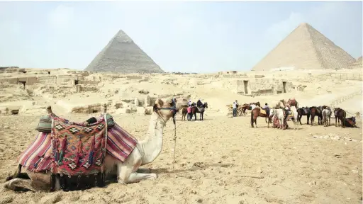  ?? PICTURE: REUTERS/AFRICAN NEWS AGENCY (ANA) ?? BACK TO THE FUTURE: Just as Egypt’s pyramids earned their place in history, so can smart cities in Africa, ways the writer.