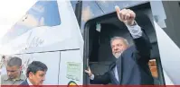  ?? Ricardo Stuckert/Fotos Públicas ?? Em viagem pelo Nordeste, Lula chegou nessa quinta a Salvador: defesa alega que não teve acesso à “cópia integral” do sistema “My Web Day”