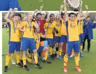  ?? PHOTO: GERARD O’BRIEN ?? Finally . . . Otago captain Nick Ross celebrates with his team after defeating Wellington in 2022 to win their first national title in 114 years.