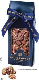  ?? Courtesy of Bridgewate­r Chocolate ??