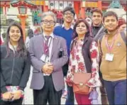  ?? HT PHOTO ?? BVN, Pushp Vihar students during the Exchange Programme in Japan.