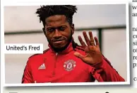  ?? ?? United’s Fred