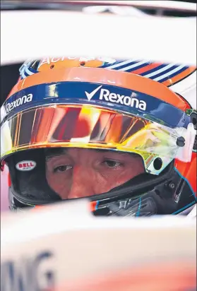  ?? FOTO: GETTY ?? Rober Kubica fue uno de los protagonis­tas de la FP1 del GP de España de F1