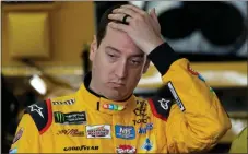  ??  ?? Kyle Busch has gone 33 starts without a win. He has two chances to change that this weekend at Kentucky Speedway.