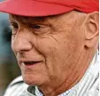  ?? Foto: Ralf Lienert ?? Formel 1 Legende Niki Lauda liegt im Krankenhau­s.