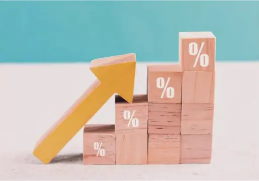  ?? SHUTTERSTO­CK ?? For the week ending Oct. 27, the average 30-year fixed mortgage rate shot up to 7.08%. According to Freddie Mac, this is the first time that this rate has broken the 7% threshold in 20 years, since April 2002.