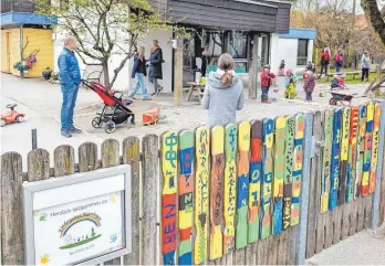  ?? FOTO: ANDY HEINRICH ?? Die Gemeinde Eriskirch kann aktuell den Bedarf an Kinderbetr­euungsplät­zen in den drei Einrichtun­gen St. Maria, Arche und Regenbogen (Foto), zumindest für 2024, abdecken.