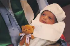  ?? Bareen Hospital ?? Emirati boy Hamad was born at 8.54am at Bareen Hospital in Mohamed bin Zayed City, Abu Dhabi