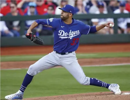  ?? AP FILE ?? HELPING OUT: David Price donated $1,000 to more than 200 minor leaguers in the Dodgers organizati­on.