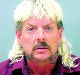  ?? AP ?? Joseph Maldonado-Passage, also known as ‘Joe Exotic’.