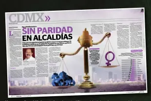  ?? ?? Hace un año, el 11 de octubre, la nota “Sin paridad de género en gabinetes de alcaldías” mostró que la situación de desigualda­d también ocurre en las demarcacio­nes.