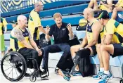  ??  ?? Among his own: Prince Harry, at the last event in Toronto, will open the Invictus Games in Sydney today