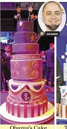  ??  ?? Obama’s Cake