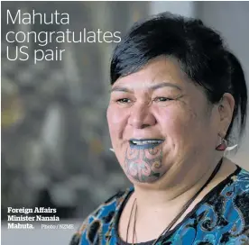  ?? Photo / NZME ?? Foreign Affairs Minister Nanaia Mahuta.