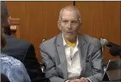  ?? LAW & CRIME NETWORK ?? Real estate heir Robert Durst answers questions while taking the stand during his murder trial on Tuesday in Los Angeles County Superior Court in Inglewood.