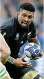  ?? Picture: REUTERS ?? NEW APPROACH: New Zealand’s Ardie Savea