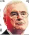  ??  ?? QUIZZED John McDonnell