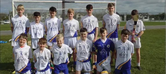  ??  ?? The Tralee Parnells team from the Féile