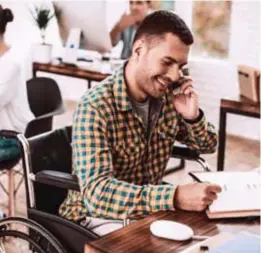  ?? ISTOCK ?? Cada día, más institucio­nes se suman a la contrataci­ón de personas con discapacid­ad.