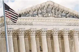  ?? PATRICK SEMANSKY/AP ?? Abortion-rights advocates were handed a victory after the Supreme Court struck down a Louisiana law regulating clinics Monday in a 5-4 decision.