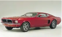  ?? FORD ?? Ford Mustang Mach 1 concept from 1966.