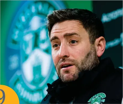  ?? ?? Hibs manager Lee Johnson has been heavily criticised by fans and pundits in recent times