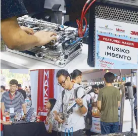  ??  ?? Invention central: This year's Manila Mini Maker Faire will feature 70 participan­ts from all over the country.