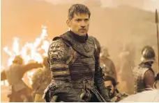  ??  ?? Nikolaj Coster-Waldau plays Jaime Lannister in Game of Thrones.